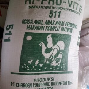 511 Pakan Komplit Butiran Anak Ayam Hi-Pro-Vite Phokpand - 10 Kg